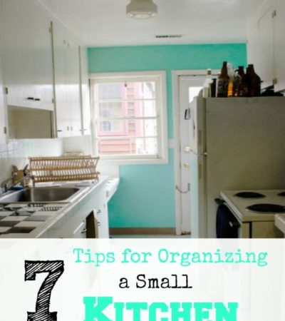 7 Tips for Organizing a Small Kitchen