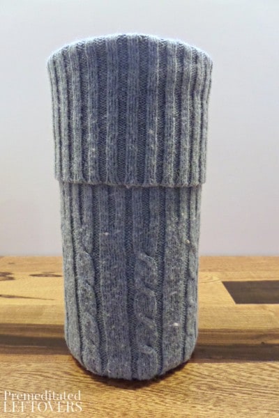 Sweater Vase