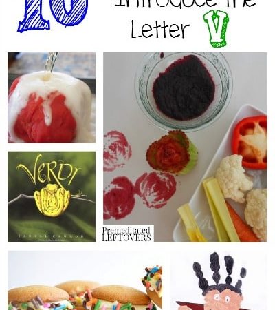 10 Ways to introduce the letter V