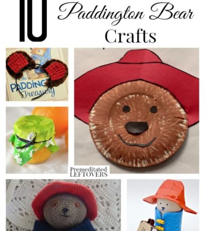 With the Paddington Bear movie just hitting theaters, you may be on the hunt for some fun projects to do. Here's 10 DIY Paddington bear crafts for all ages.