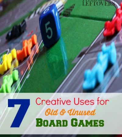 Make use of your unused, old board games with these 7 Creative Uses for Old Board Games. Game boards and pieces can be used in more ways than you may think!