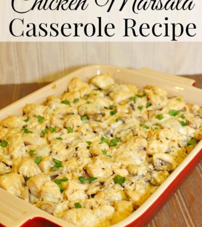 Chicken Marsala Casserole Recipe
