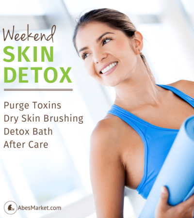 4 Step Weekend Skin Detox - You don't need to go to a spa for a weekend skin detox. You can easily do a skin detox in your own home with these 4 easy steps.
