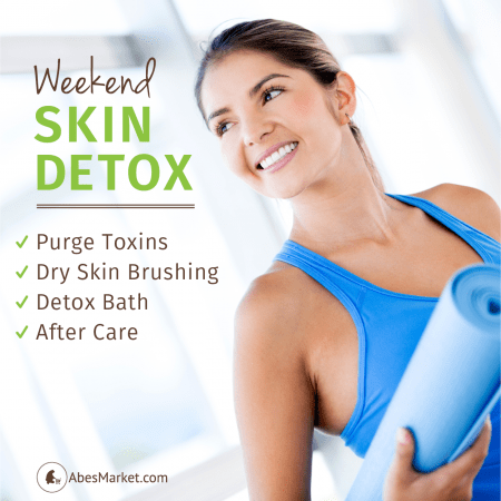 4 Step Weekend Skin Detox - You don't need to go to a spa for a weekend skin detox. You can easily do a skin detox in your own home with these 4 easy steps.