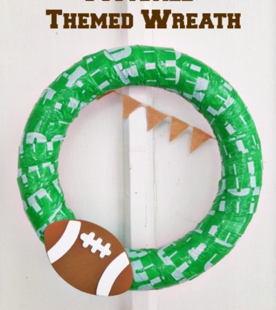 DIY Football Wreath