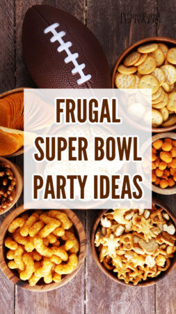 how to host a frugal super bowl party