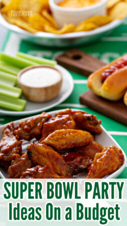 money saving tips for hosting a great super bowl party