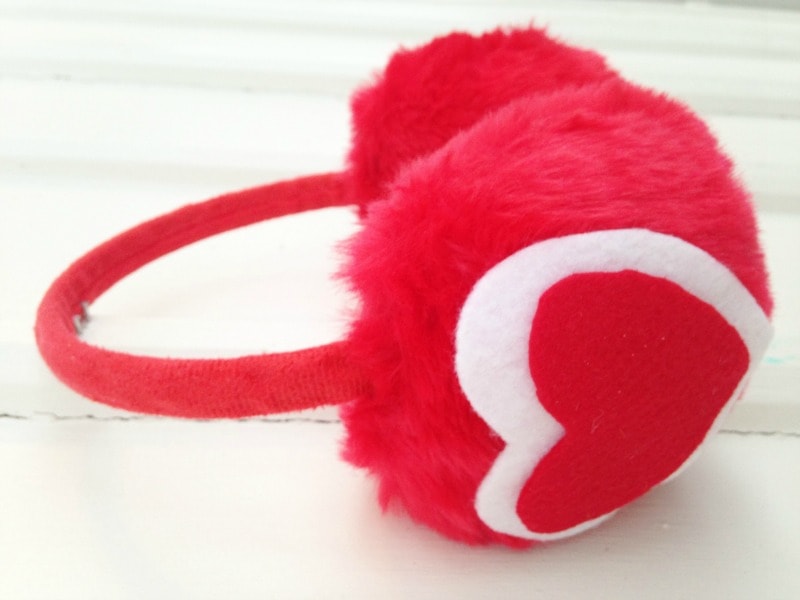 How to Make Valentine's Day Ear Muffs for Kids