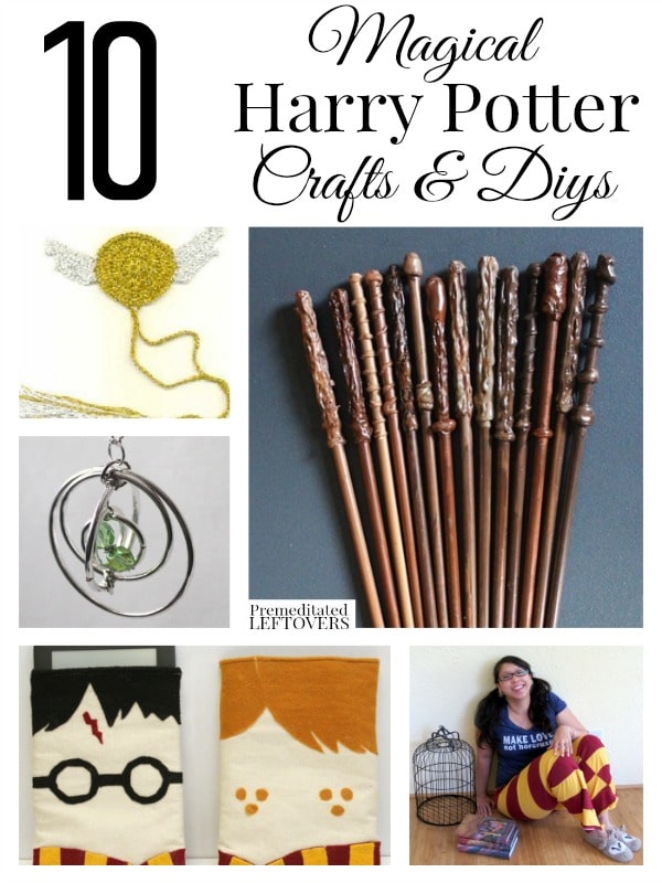 Got a Harry Potter fan in your life? Here are 10 Magical Harry Potter crafts you can make for them, including wands, scarves, snitches and DIY wizard robes!