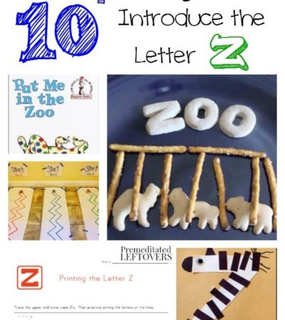 10 ways to introduce the letter Z