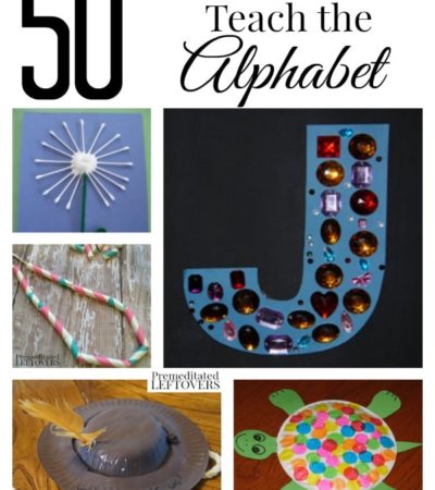 50 crafts to teach the alphabet