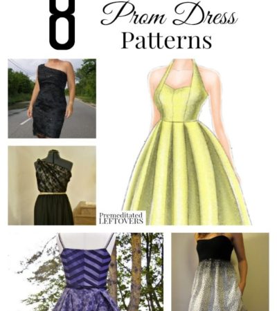 8 free prom dress patterns