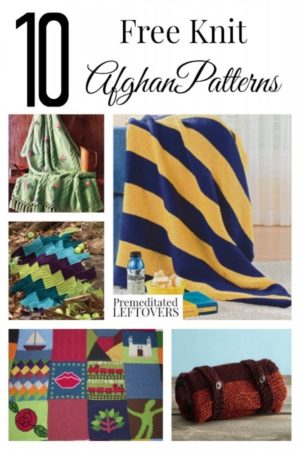 10 Free Knit Afghan Patterns