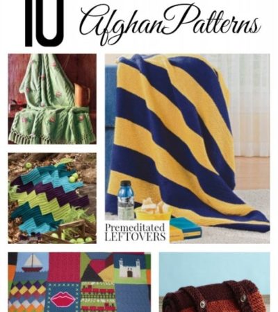 10 Free Knit Afghan Patterns including free knit blanked patterns, free knit patterns for baby blankets, and Afghan patterns for all ages and skill level.