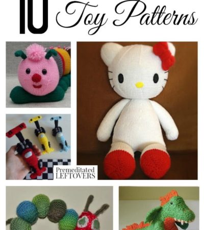 10 Free Knit Toy Patterns