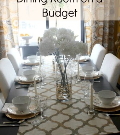 How to Redo Your Dining Room on a Budget