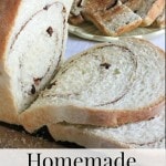 Cinnamon Raisin Bread Recipe with instruction on proofing yeast bread. Try making cinnamon raisin bread at home with this easy cinnamon raisin bread recipe.