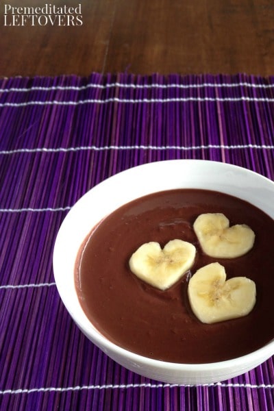 Black Bean Chocolate Pudding Recipe