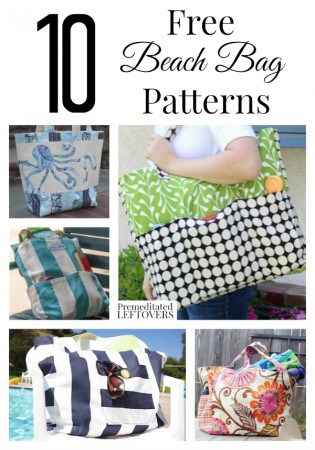 10 Free Beach Bag Patterns - Sewing Patterns and Tutorials