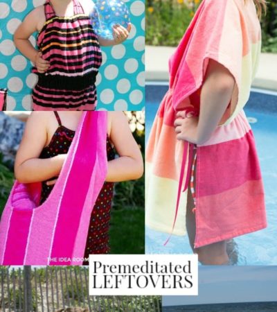 10 Fun Free Beach Towel Crafts including beach towel beach bags, hooded towels, kid's beach towel robes and more free beach towel craft ideas.