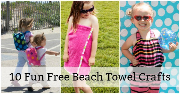 10 Fun Free Beach Towel Crafts