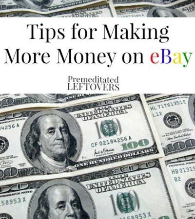 5 Tips for Making More Money on eBay including how to maximize your profits on eBay, how to get your listings seen on eBay and How to stand out on eBay.