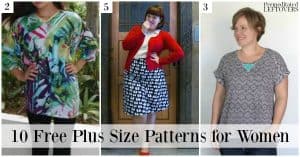 10 Free Plus Size Patterns for Women