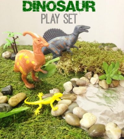 DIY Dinosaur Play Set