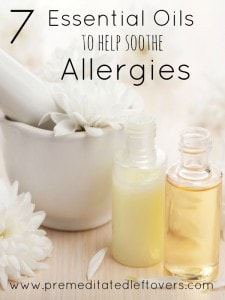 7 Essential Oils to Relieve Allergies