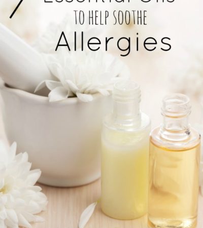 7 Essential Oils to Help Soothe Allergies- Do you suffer from allergies? These essential oils can relieve allergy symptoms and make them more manageable.