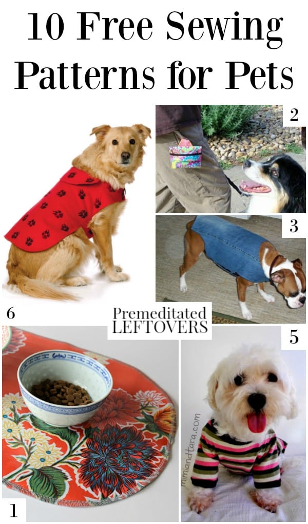 If you love to spoil your fur babies, makes sure you check out the 10 awesome and free sewing patterns for pets in this post!