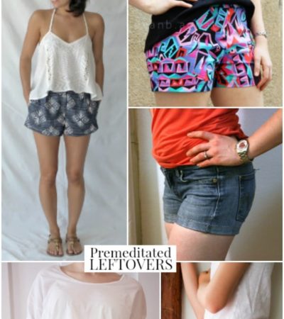 Here are 10 Free Shorts Patterns for Women, including how to make cut off shorts, pleated shorts patterns, gym shorts and no pattern tutorials.