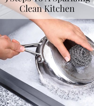 5 Steps To A Sparkling Clean Kitchen
