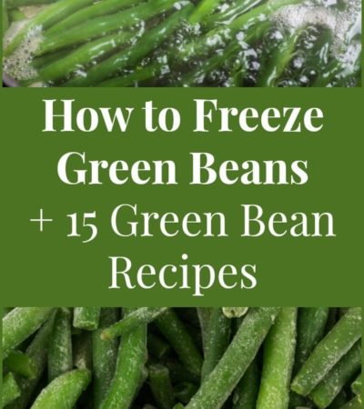 Learn how to freeze green beans and enjoy them in 15 delicious green bean recipes, including sides, main dishes, and snacks with green beans.