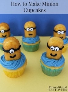 How to Make Minion Cupcakes