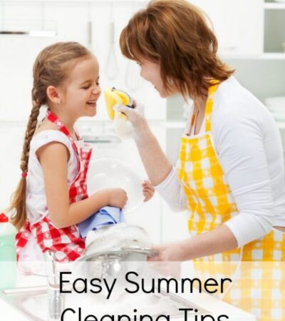 Easy Summer Cleaning Tips