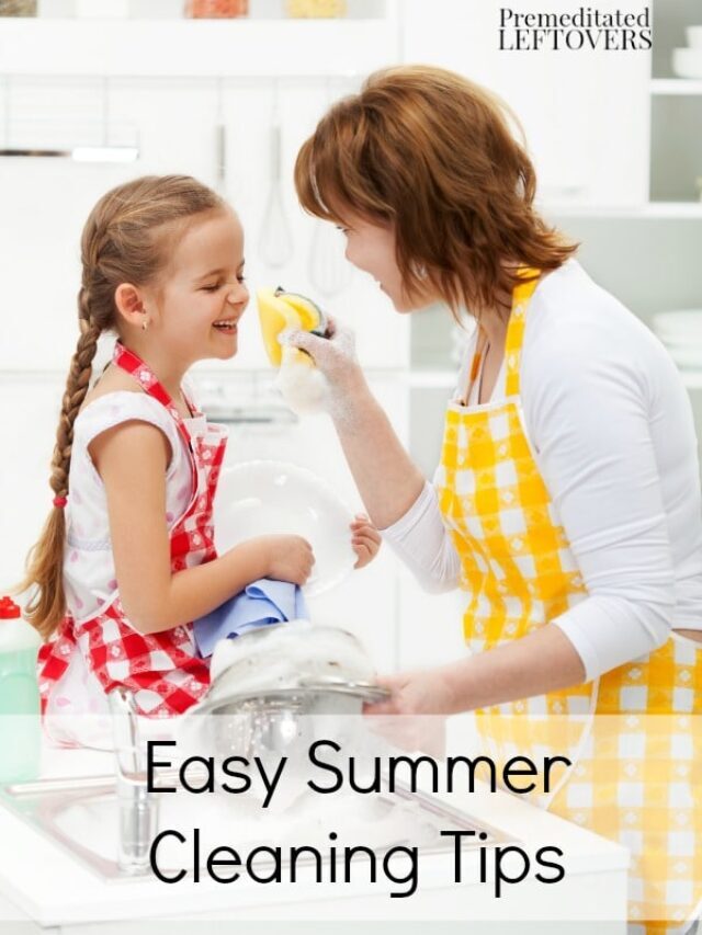 Simple Summer Cleaning Tips Story