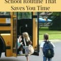 Children going back to school