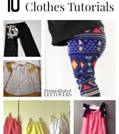 10 Upcycled Baby Clothes Tutorials- Upcycling is a fun and easy way to make something unique for your children. Here are 10 ways to make cute baby clothes.