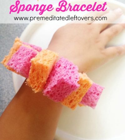 DIY Cooling Sponge Bracelets for Kids