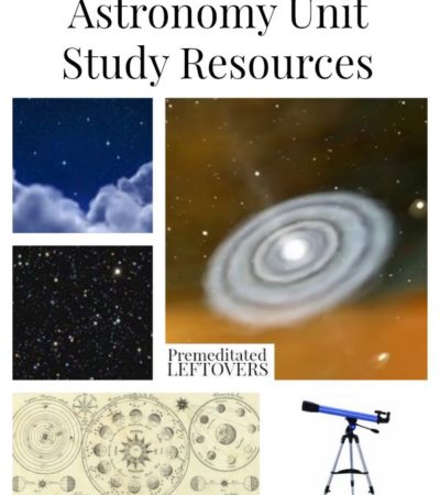 Stars and Astronomy Unit Study Resources including astronomy lesson plan ideas, star crafts and tutorials, astronomy educational videos and resources.