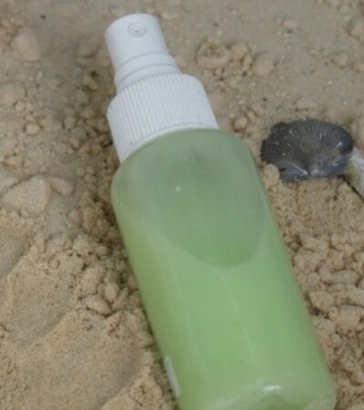 DIY after sun spray recipe and tutorial