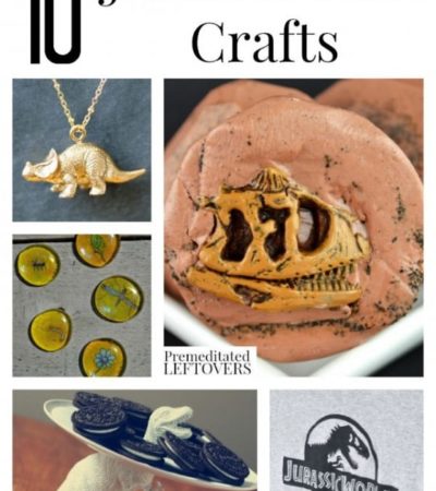 10 Jurassic Park Crafts- These Jurassic Park crafts include something for all ages. Do them with your dino-loving kids at home or at a Jurassic Park party.