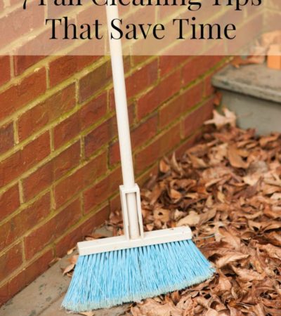 7 Fall Cleaning Tips That Save Time