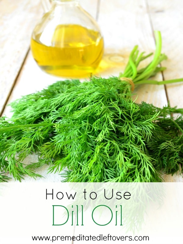 How to Use Dill Oil- Dill oil has many uses in the kitchen and can help with common ailments. Learn more about dill oil as well as how to make your own. 