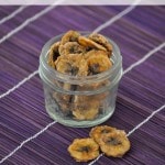 Peanut Butter Banana Chips-These chips are easy to make with the help of your food dehydrator. Add them to school lunches or your diaper bag when on-the-go.