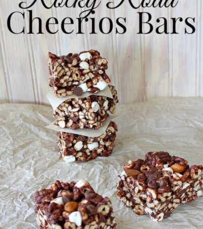 Easy No-Bake Rocky Road Cheerios Bars Recipe