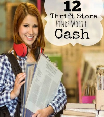 12 Thrift Store Items Worth Cash- Many thrift stores have gold mines on their shelves just waiting to be found. Keep an eye out for these 12 valuable items.