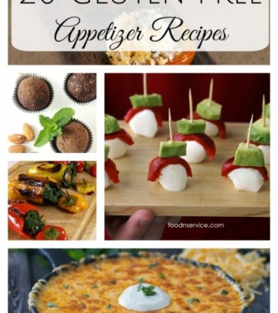 20 Gluten-Free Appetizer Recipes- Try these Gluten-Free appetizers for a sure way to please friends and family at your next game day event or holiday party.