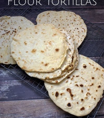 Homemade Flour Tortilla Recipe- This simple homemade tortilla recipe gives you a soft, moist, and flavorful tortilla that will rival any you've ever tasted!